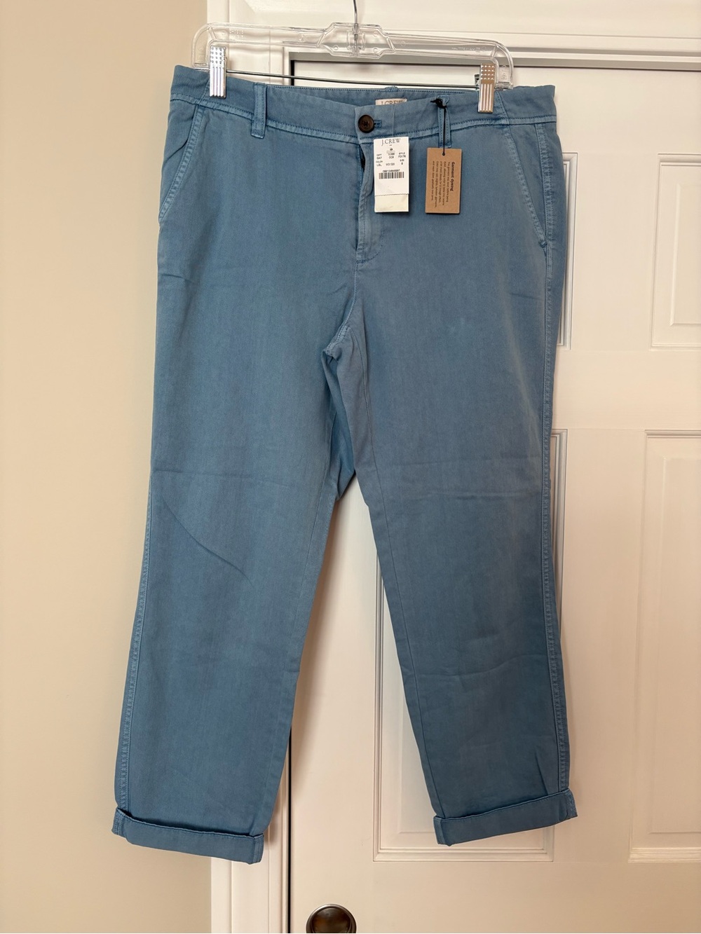 J. Crew Relaxed Chino’s in Faded Blue